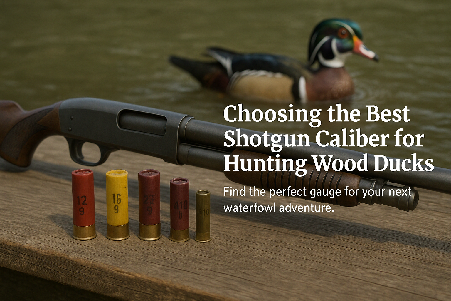Choosing the Best Shotgun Caliber for Hunting Wood Ducks