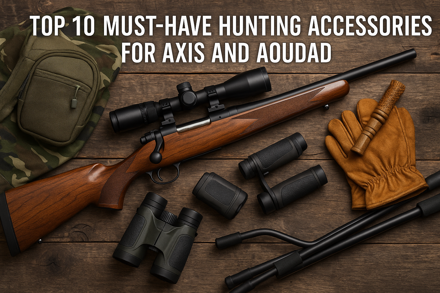 Top 10 Must-Have Hunting Accessories for Axis and Aoudad