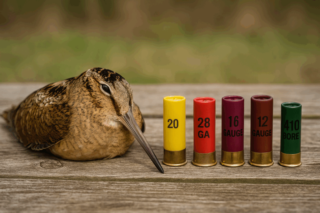 20 Gauge vs. 28 Gauge vs. 16 Gauge vs. 12 Gauge vs. .410 Bore: Choosing the Best Shotgun Caliber for Hunting American Woodcock