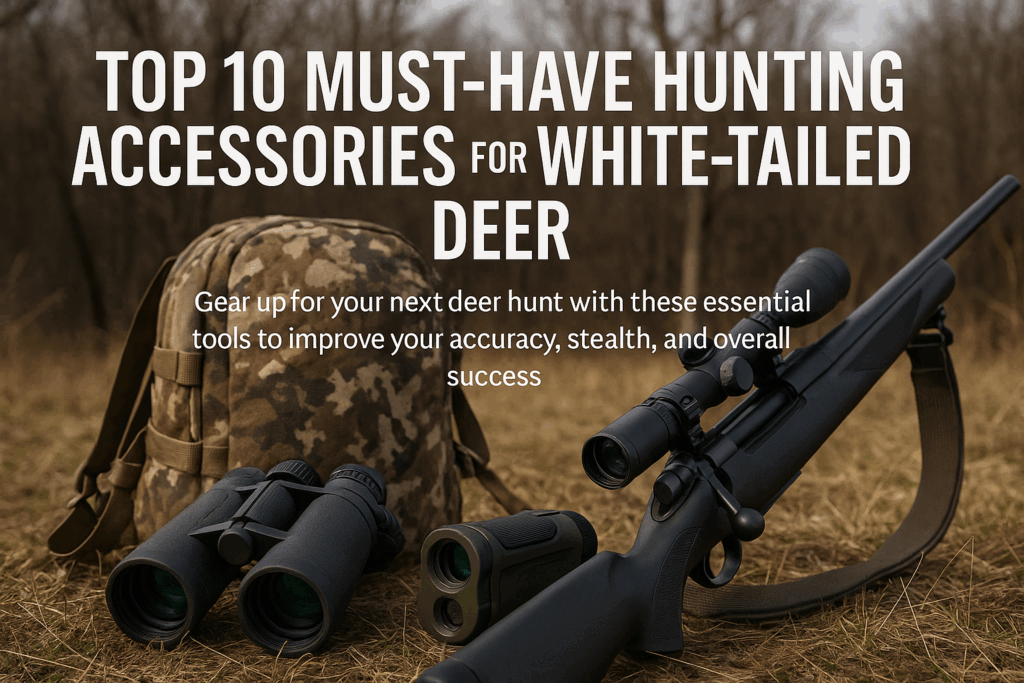 Top 10 Must-Have Hunting Accessories for White-Tailed Deer