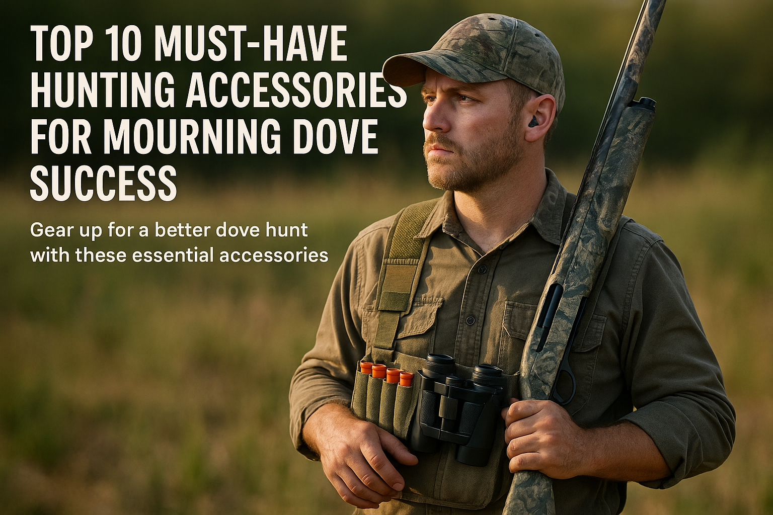 Top 10 Must-Have Hunting Accessories for Mourning Dove Success