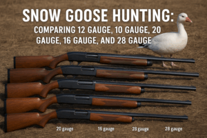 Snow Goose Hunting: Comparing 12 Gauge, 10 Gauge, 20 Gauge, 16 Gauge, and 28 Gauge Shotguns