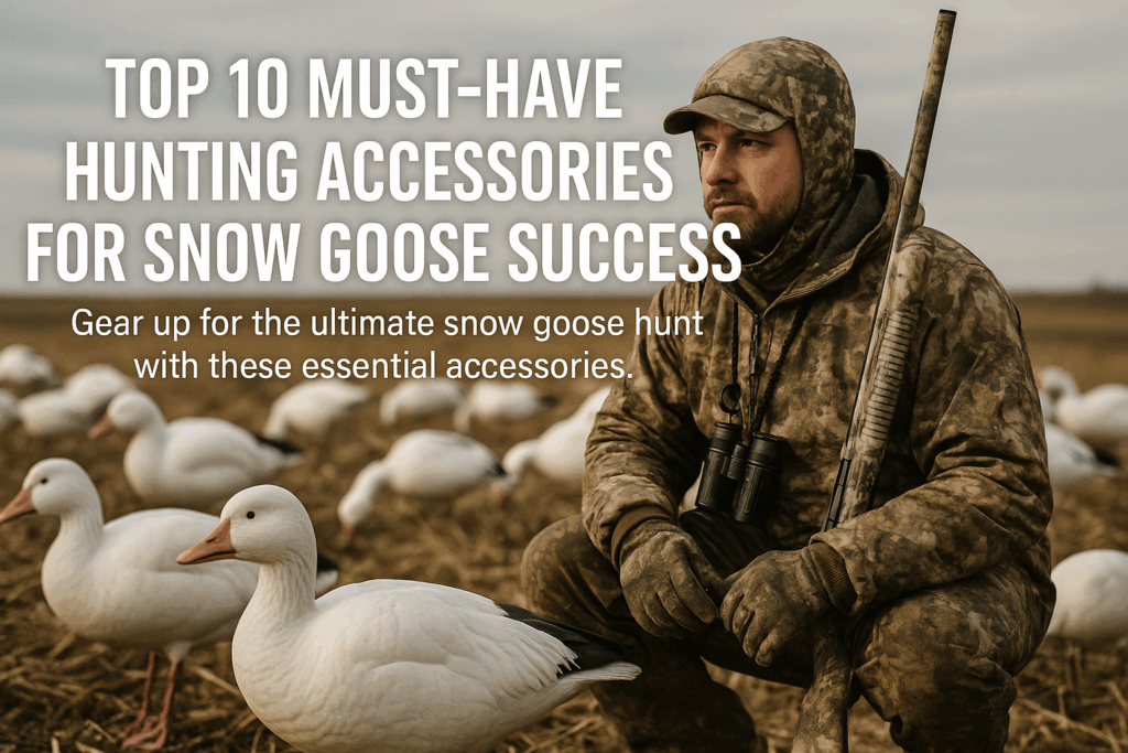 Top 10 Must-Have Hunting Accessories for Snow Goose Success