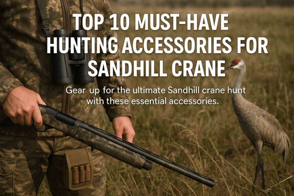 Top 10 Must-Have Hunting Accessories for Sandhill Crane