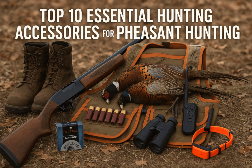 Top 10 Essential Hunting Accessories for Pheasant Hunting