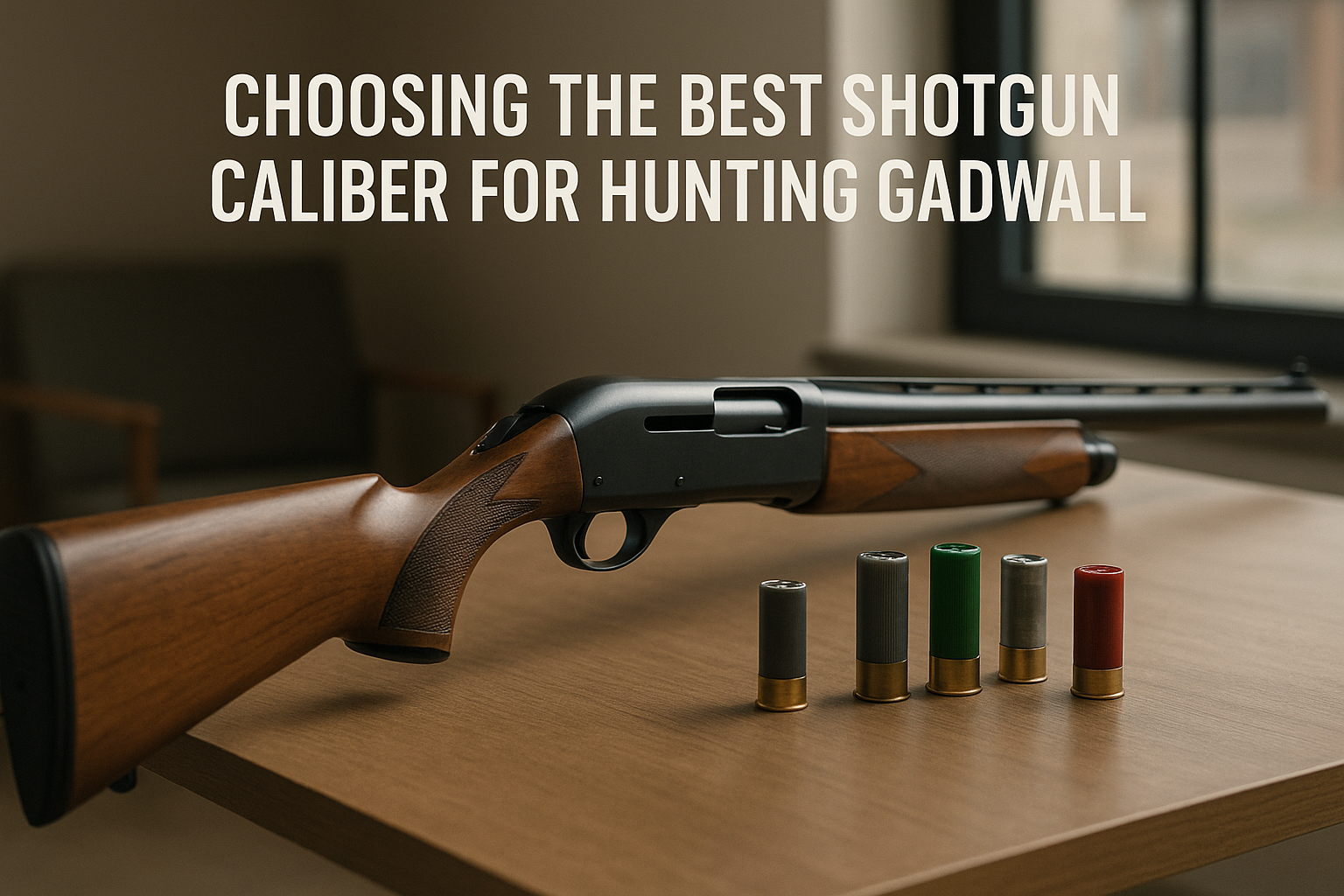 12 Gauge vs. 20 Gauge vs. 16 Gauge vs. 28 Gauge vs. .410 Bore: Choosing the Best Shotgun Caliber for Hunting Gadwall