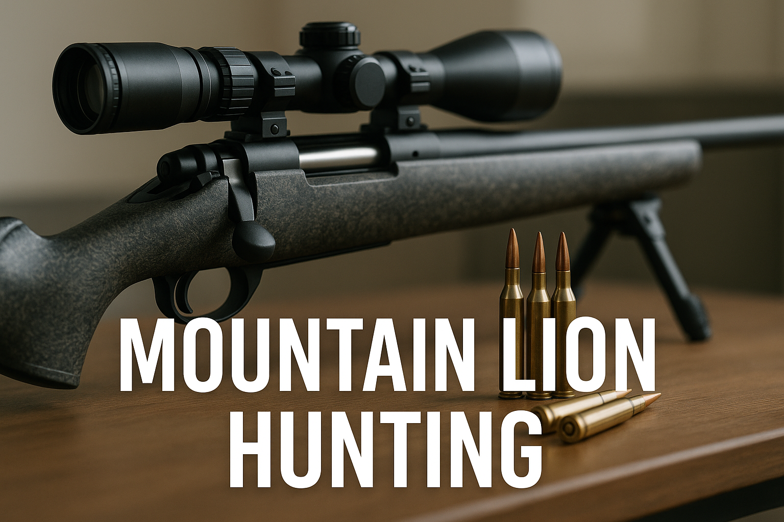 Mountain Lion Hunting: Comparing .243 Win, .30-06, .270 Win, .308 Win, and .300 Win Mag