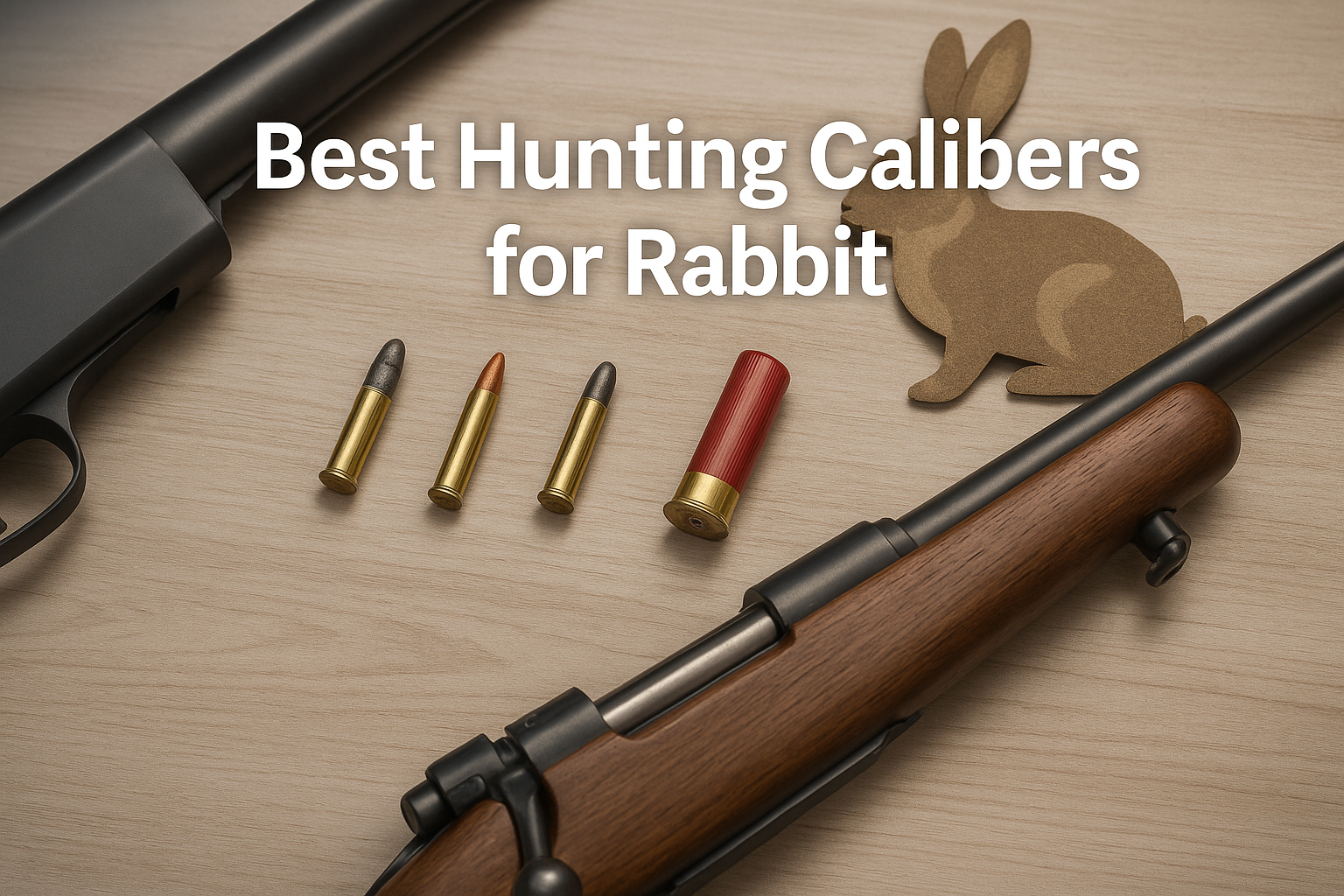 Best Hunting Calibers for Rabbit: .22 LR vs .17 HMR vs .22 WMR vs .410 Bore vs 12 Gauge