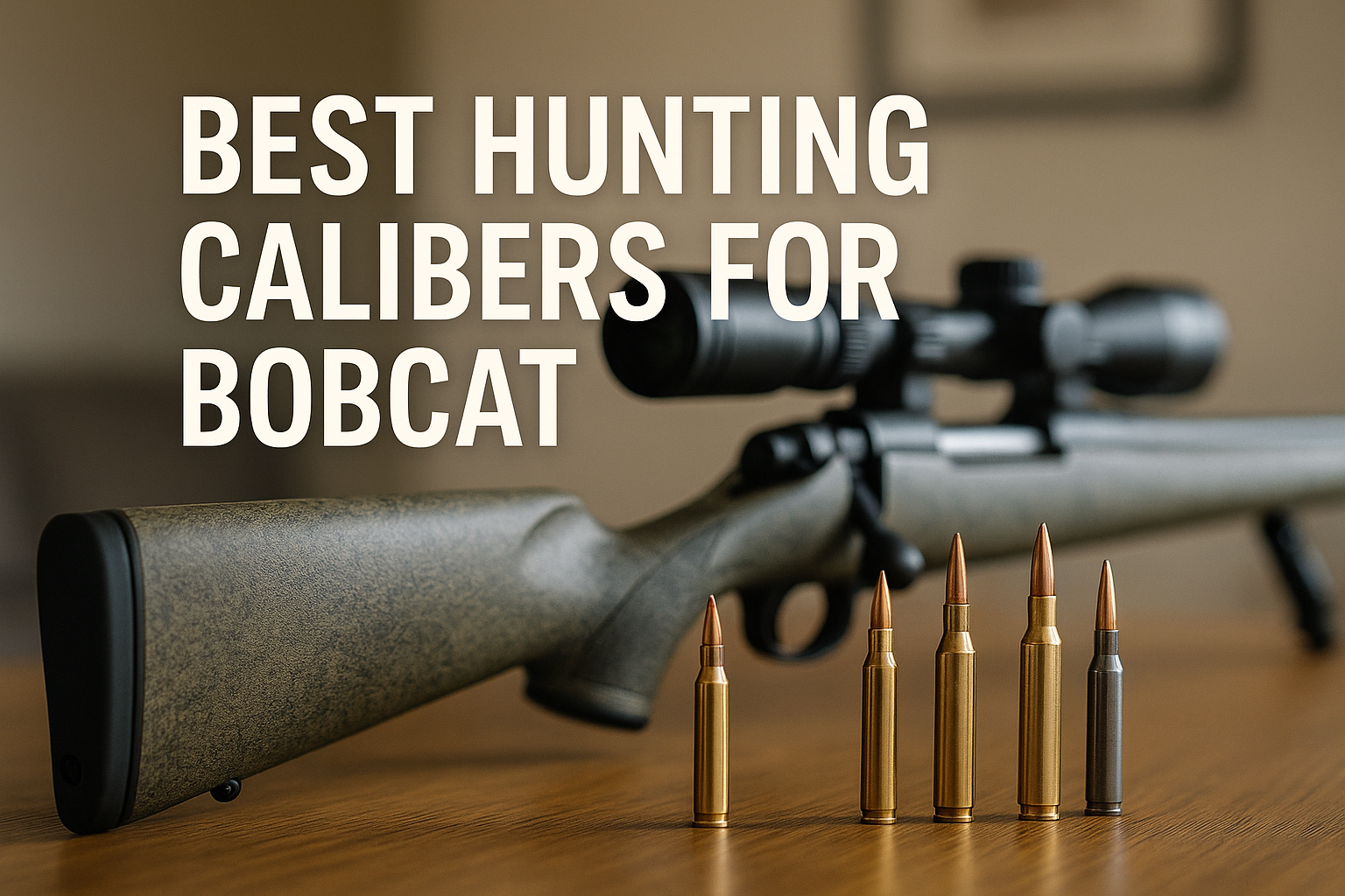 Best Hunting Calibers for Bobcat: .223 Rem, .22-250 Rem, .243 Win, .204 Ruger, and .17 HMR Compared