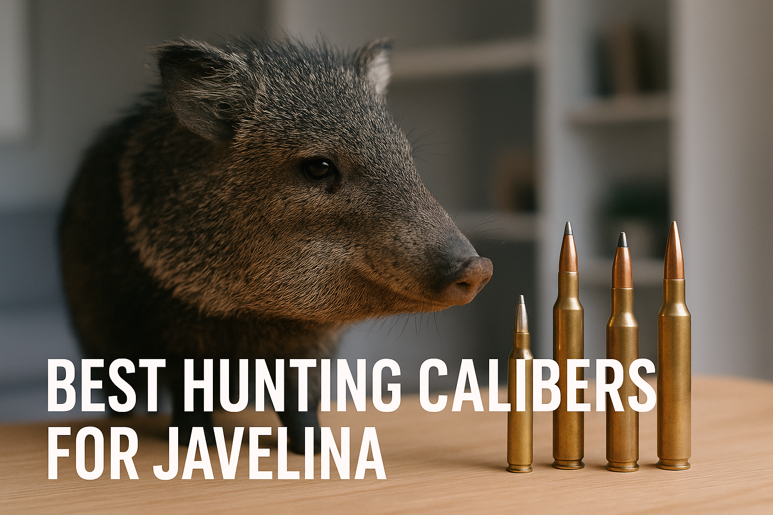 Best Hunting Calibers for Javelina: Comparing .223 Rem, .243 Win, .30-30, .308 Win, and .270 Win