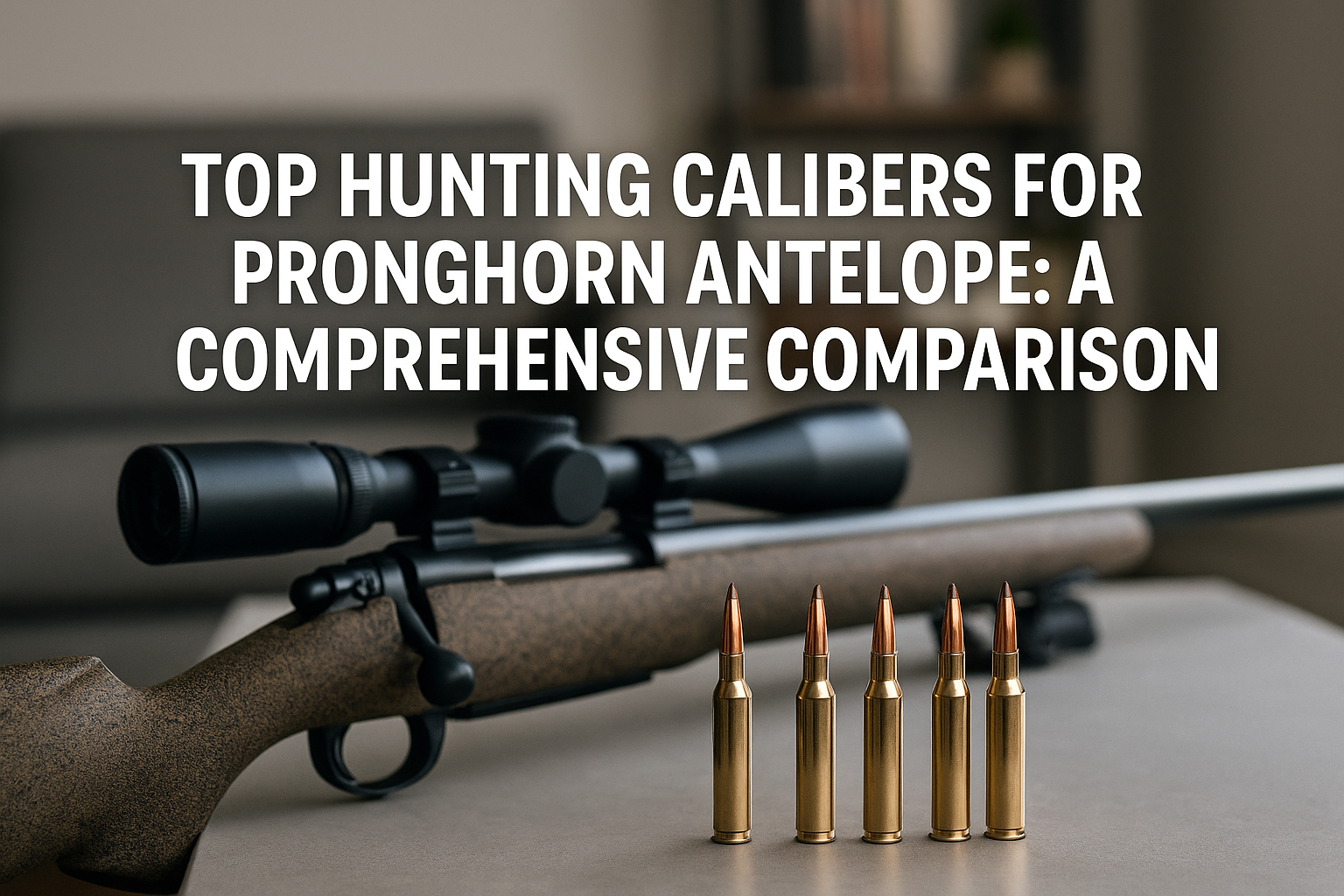 Top Hunting Calibers for Pronghorn Antelope: A Comprehensive Comparison