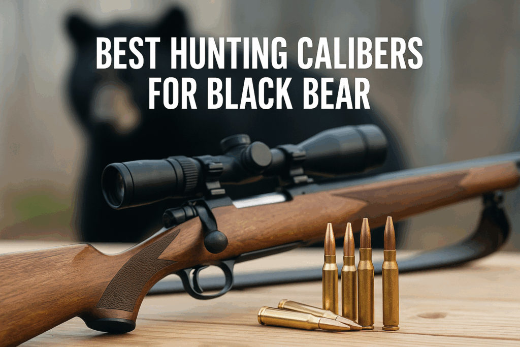 Best Hunting Calibers for Black Bear: Comparing .30-06, .308, .300 Win Mag, .45-70, and .338 Win Mag