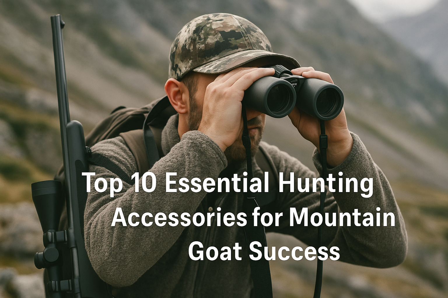 Top 10 Essential Hunting Accessories for Mountain Goat Success