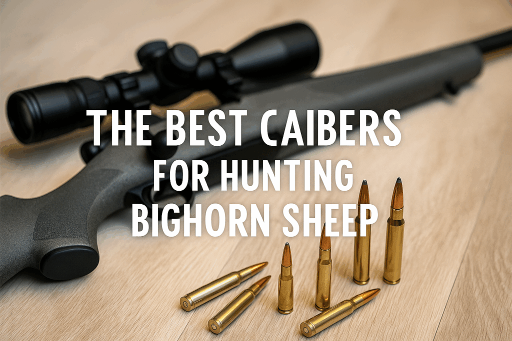 The Best Calibers for Hunting Bighorn Sheep: .270 Win, .30-06, .300 Win Mag, 7mm Rem Mag, and .308 Win Compared