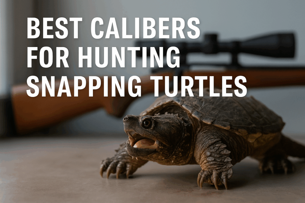 Best Calibers for Hunting Snapping Turtles: A Comprehensive Comparison