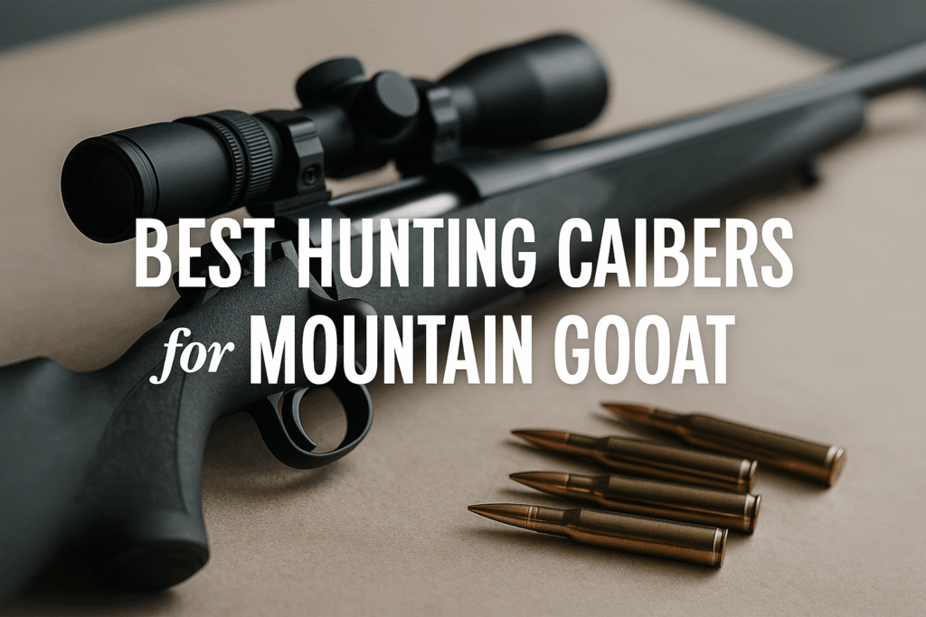 The Best Hunting Calibers for Mountain Goat: Comparing .270 Win, .30-06, 7mm Rem Mag, .300 Win Mag, and .243 Win