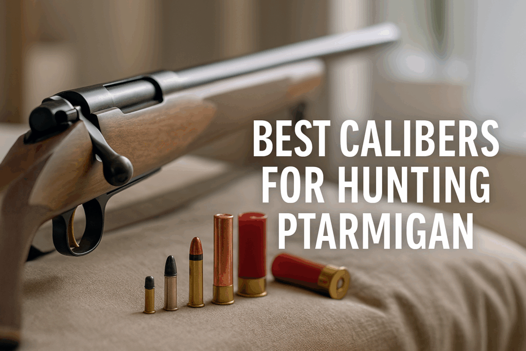 Best Calibers for Hunting Ptarmigan: .22 LR, .17 HMR, .22 WMR, 12 Gauge, and 20 Gauge Compared