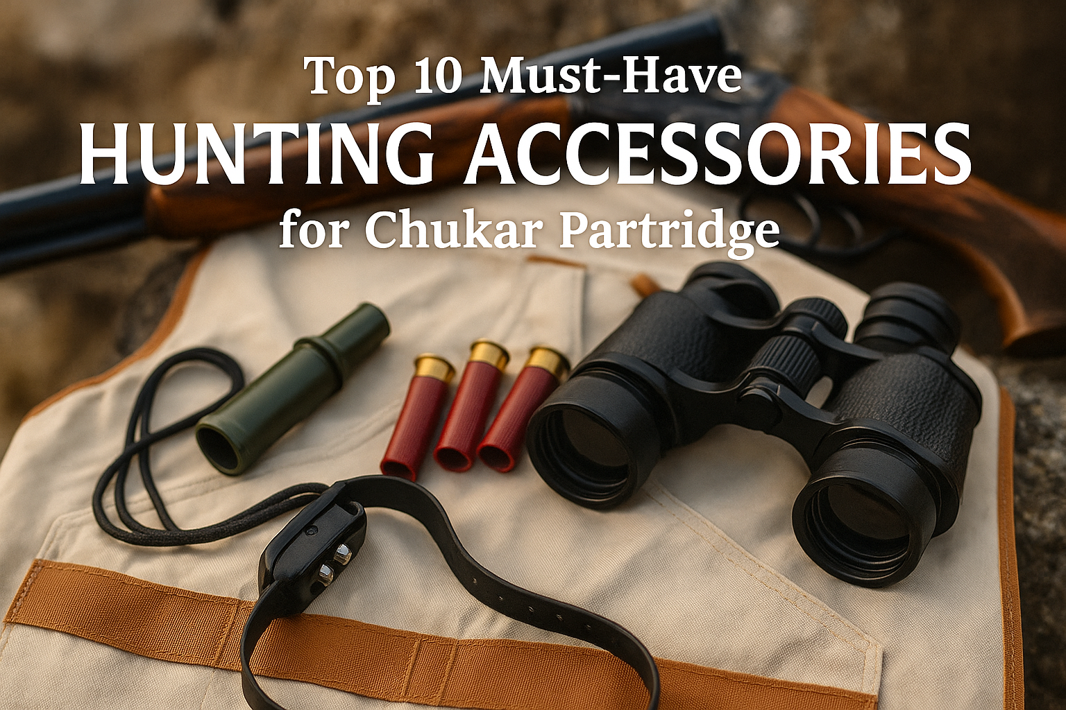 Top 10 Must-Have Hunting Accessories for Chukar Partridge
