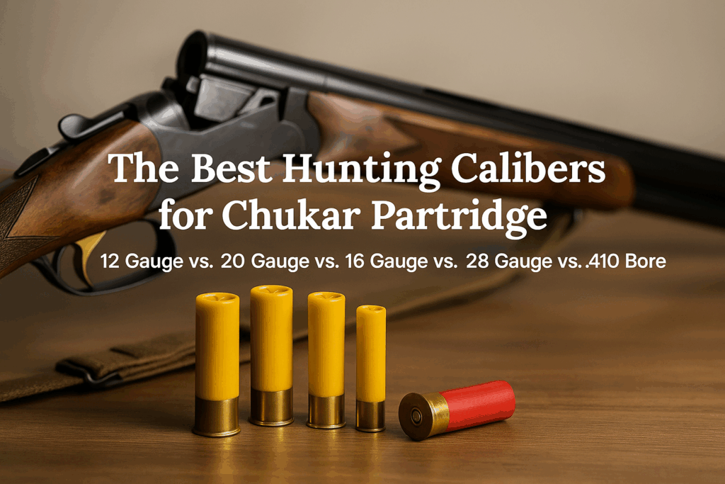 The Best Hunting Calibers for Chukar Partridge: 12 Gauge vs. 20 Gauge vs. 16 Gauge vs. 28 Gauge vs. .410 Bore