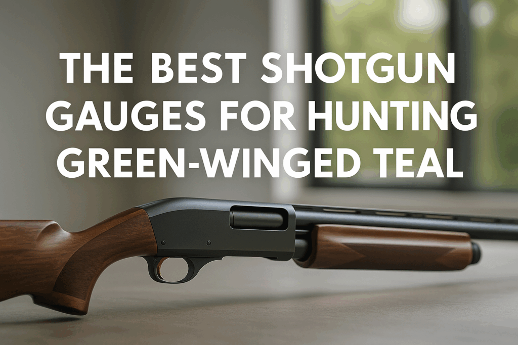 The Best Shotgun Gauges for Hunting Green-Winged Teal