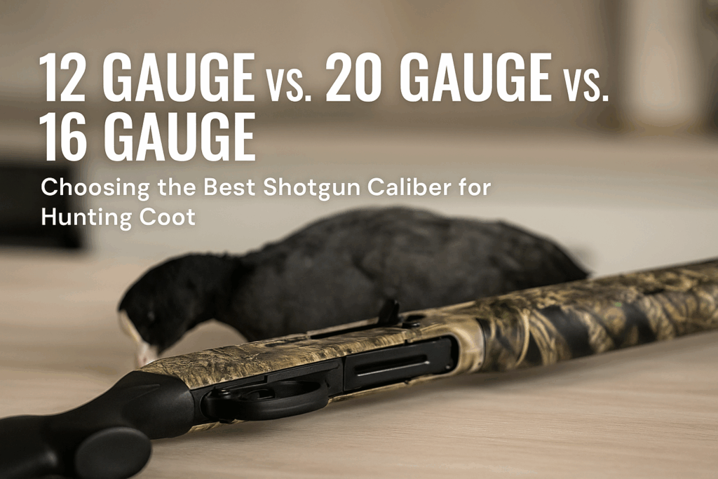 12 Gauge vs. 20 Gauge vs. 16 Gauge: Choosing the Best Shotgun Caliber for Hunting Coot