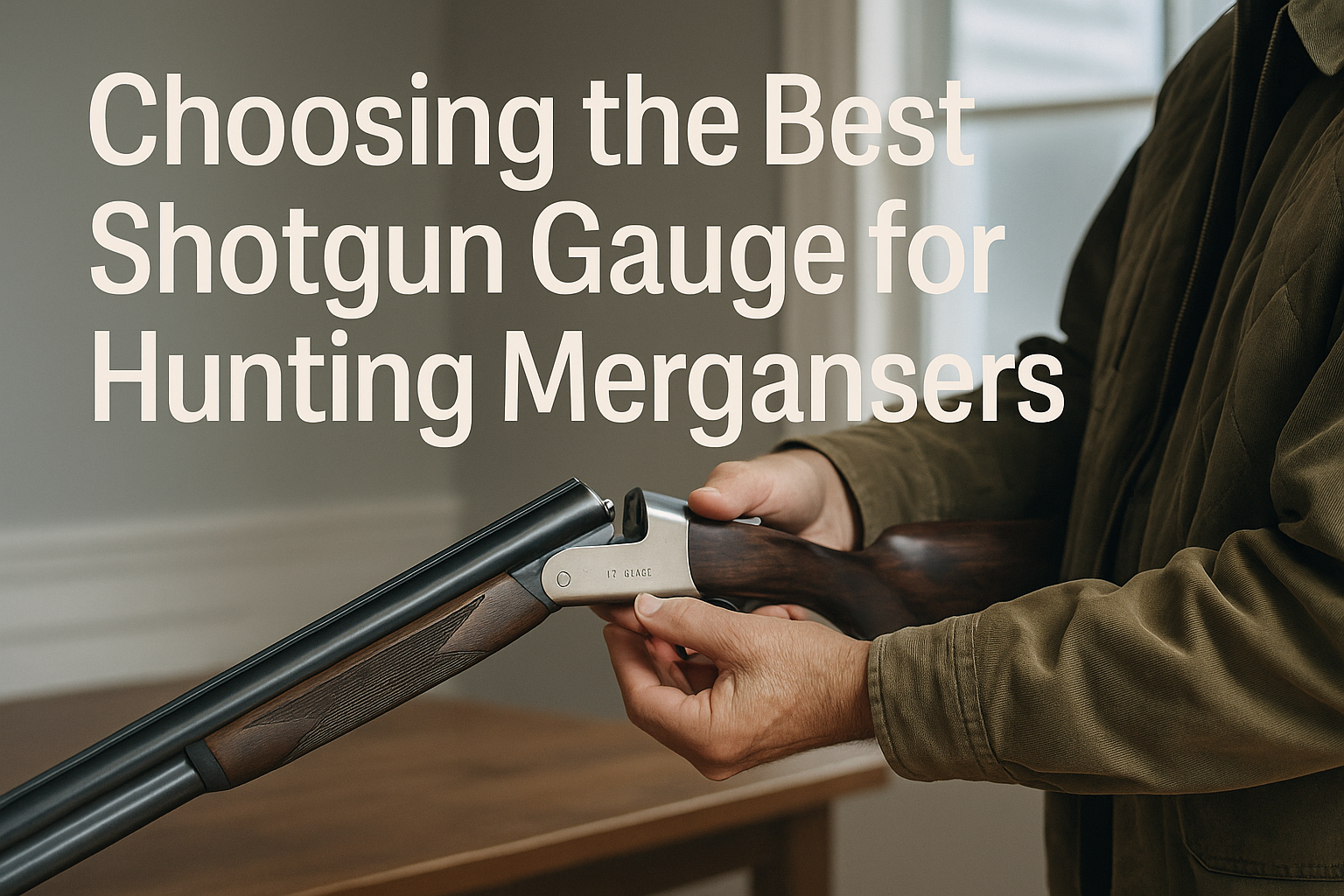 Choosing the Best Shotgun Gauge for Hunting Mergansers
