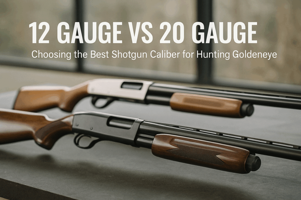 12 Gauge vs. 20 Gauge: Choosing the Best Shotgun Caliber for Hunting Goldeneye