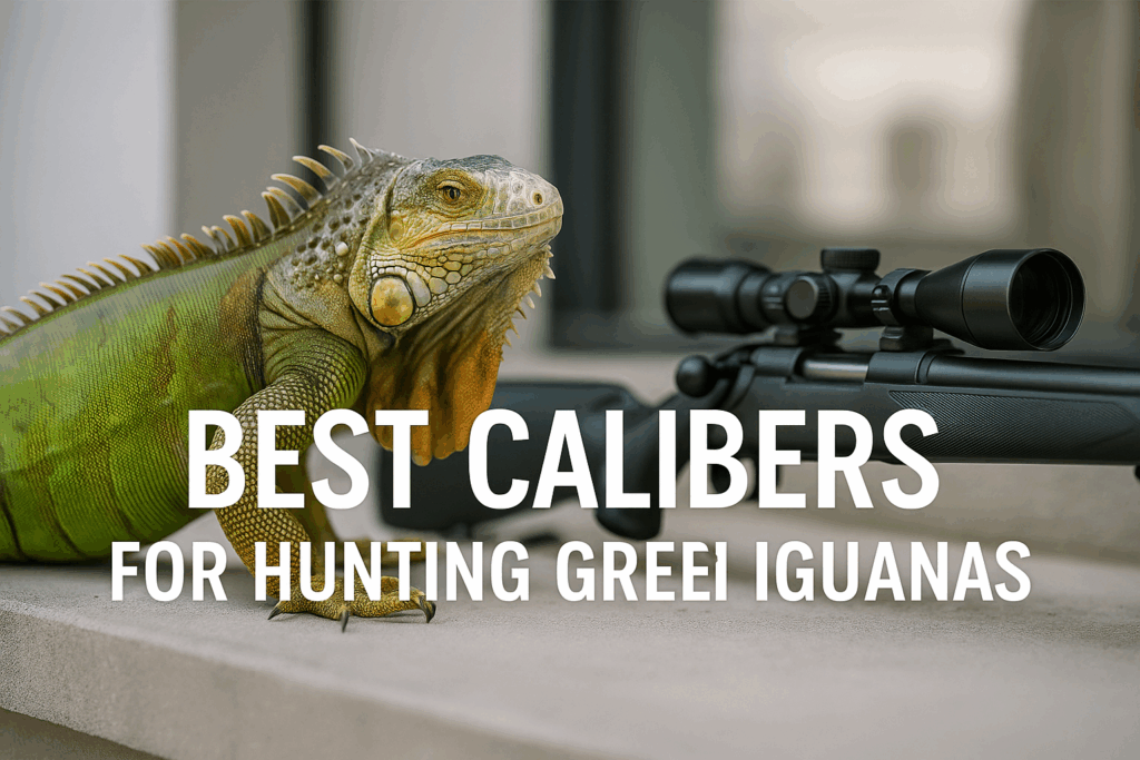Best Calibers for Hunting Green Iguanas: A Comprehensive Comparison