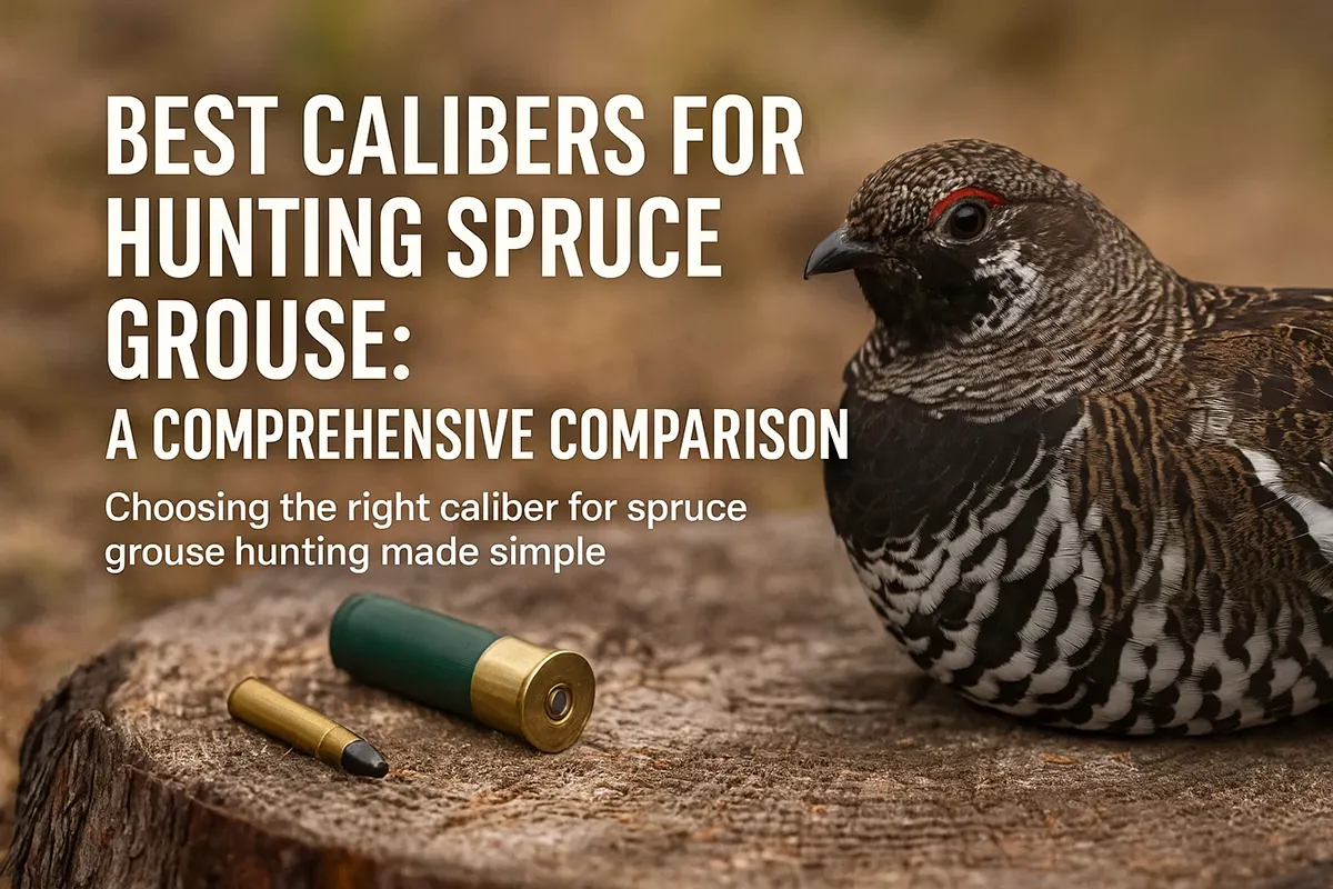 Best Calibers for Hunting Spruce Grouse: A Comprehensive Comparison