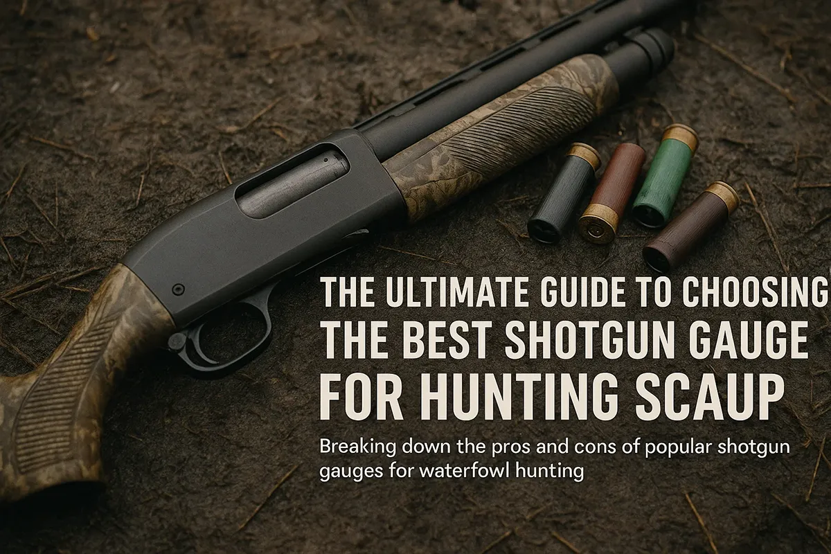 The Ultimate Guide to Choosing the Best Shotgun Gauge for Hunting Scaup