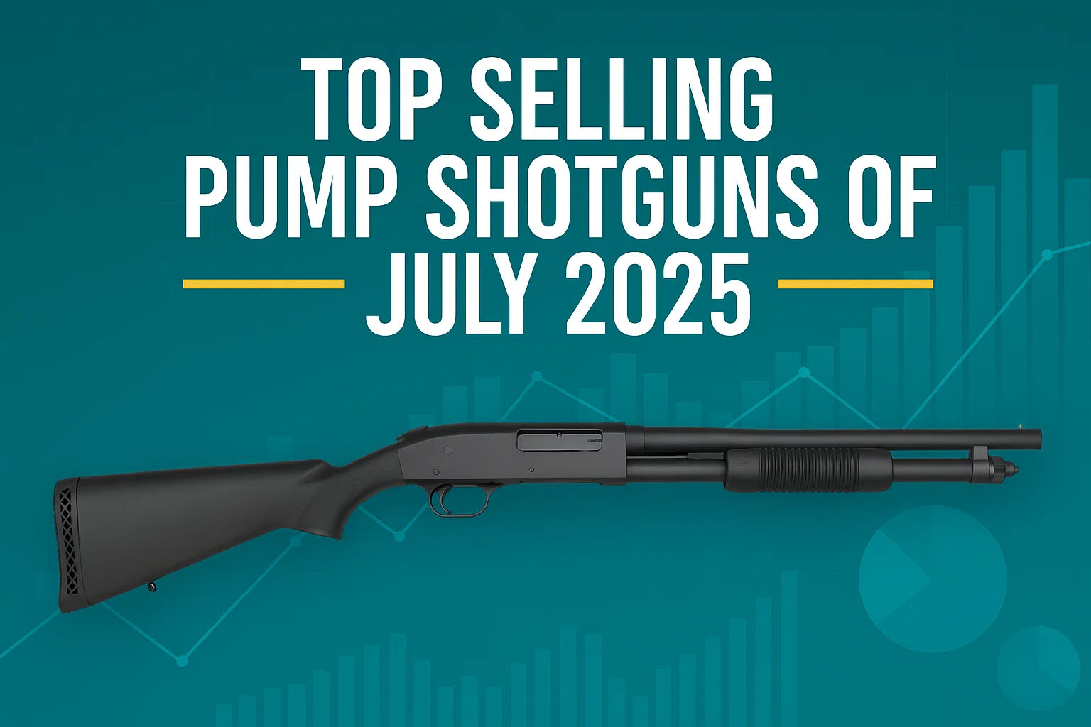 July 2025 Top Selling Pump Shotguns on GunBroker