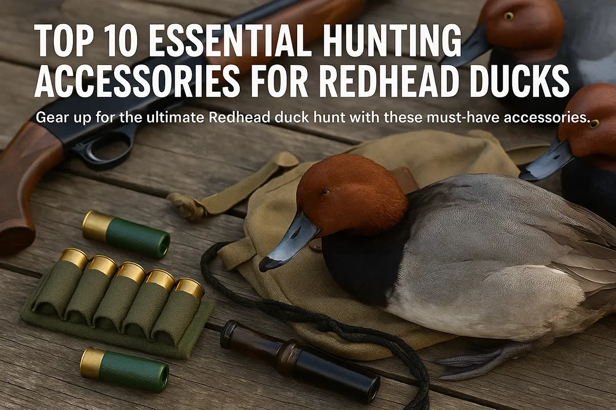 Top 10 Essential Hunting Accessories for Redhead Ducks