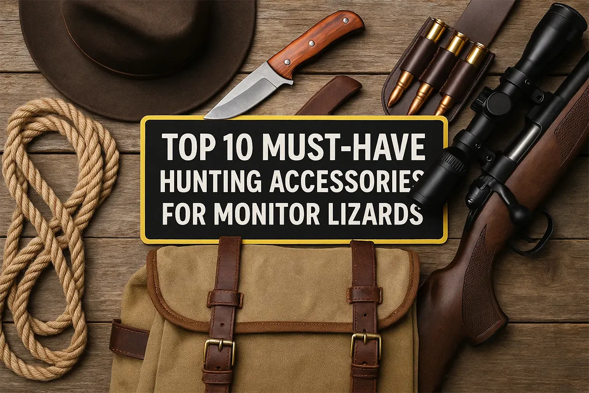 Top 10 Must-Have Hunting Accessories for Monitor Lizards