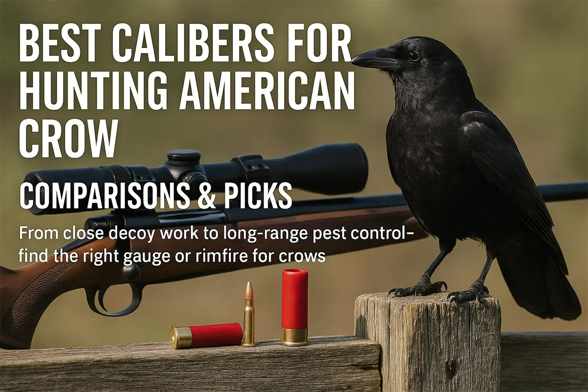 Best Calibers for Hunting American Crow: Comparisons & Picks