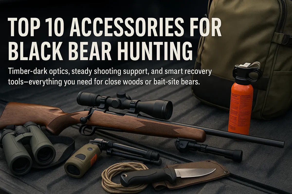 Top 10 Accessories for Black Bear Hunting