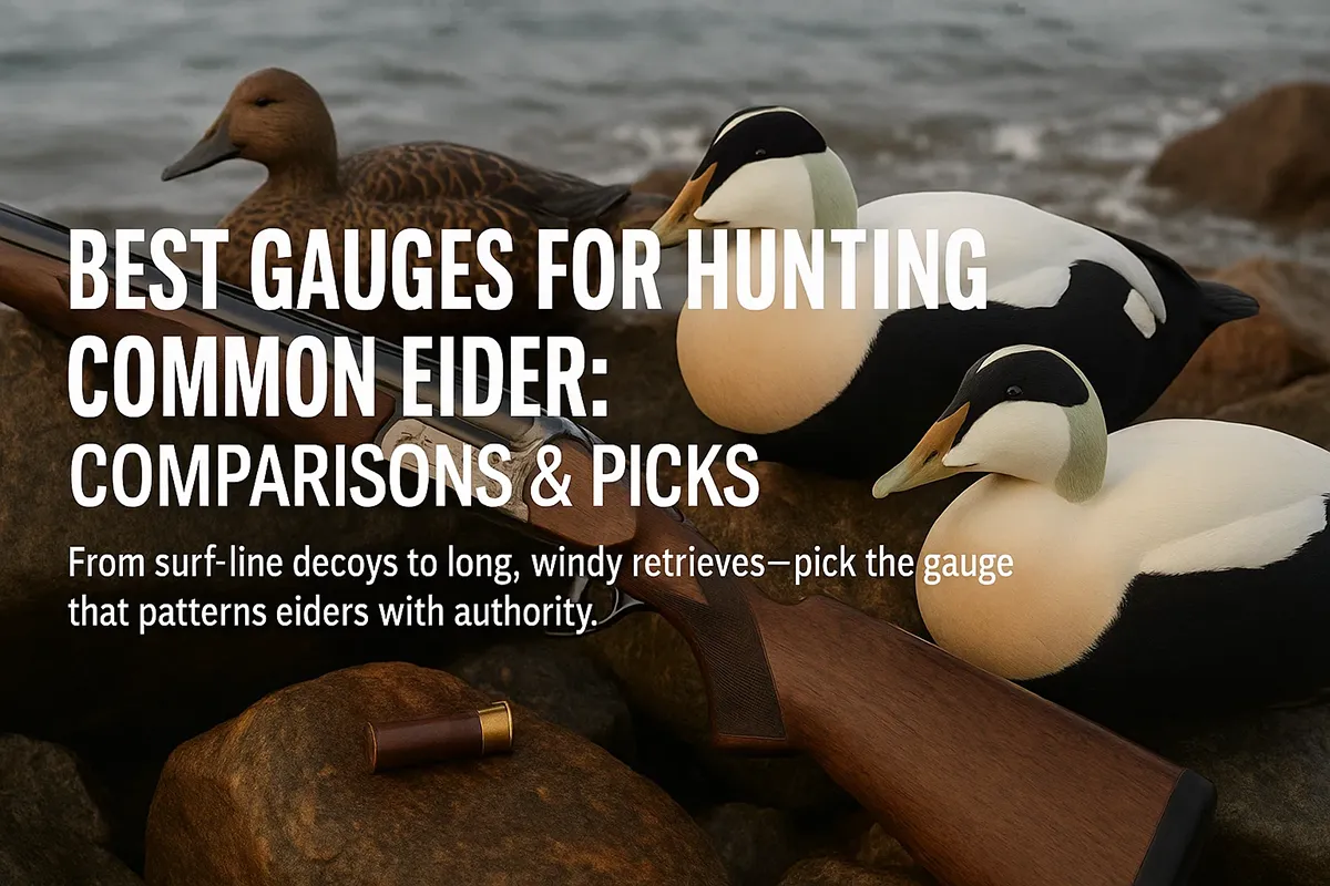 Best Gauges for Hunting Common Eider: Comparisons & Picks
