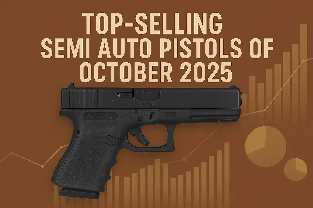 GunBroker Semi Auto Pistol Sales: October 2025 Snapshot