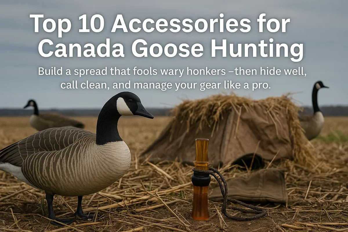 Top 10 Accessories for Canada Goose Hunting