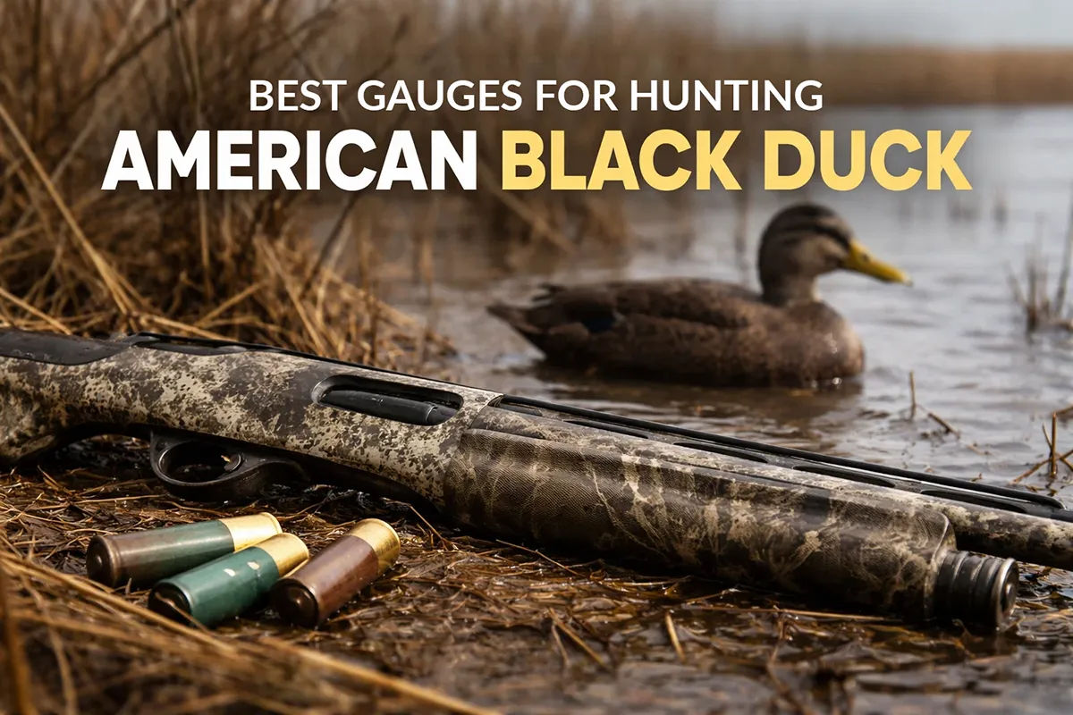 American black duck standing on shoreline