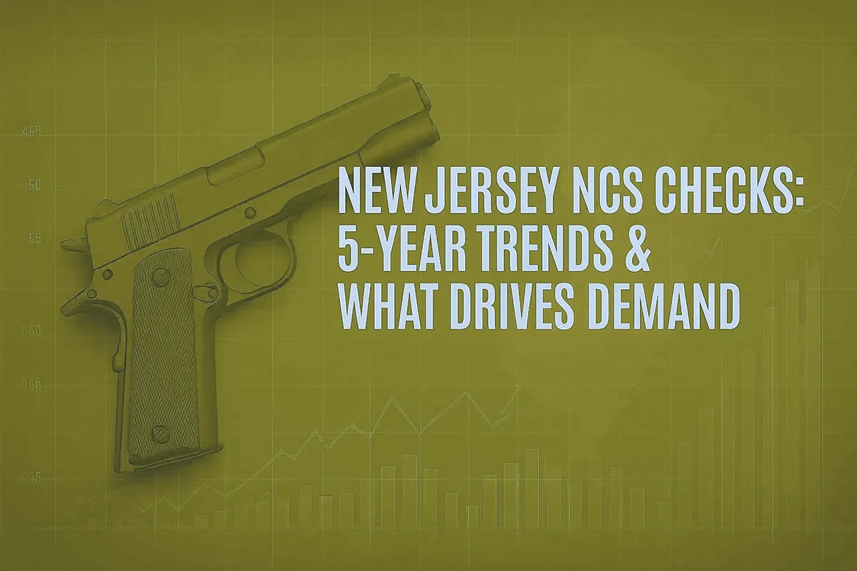 NICS Checks vs. New Jersey’s Economy: What 5 Years of Data Says
