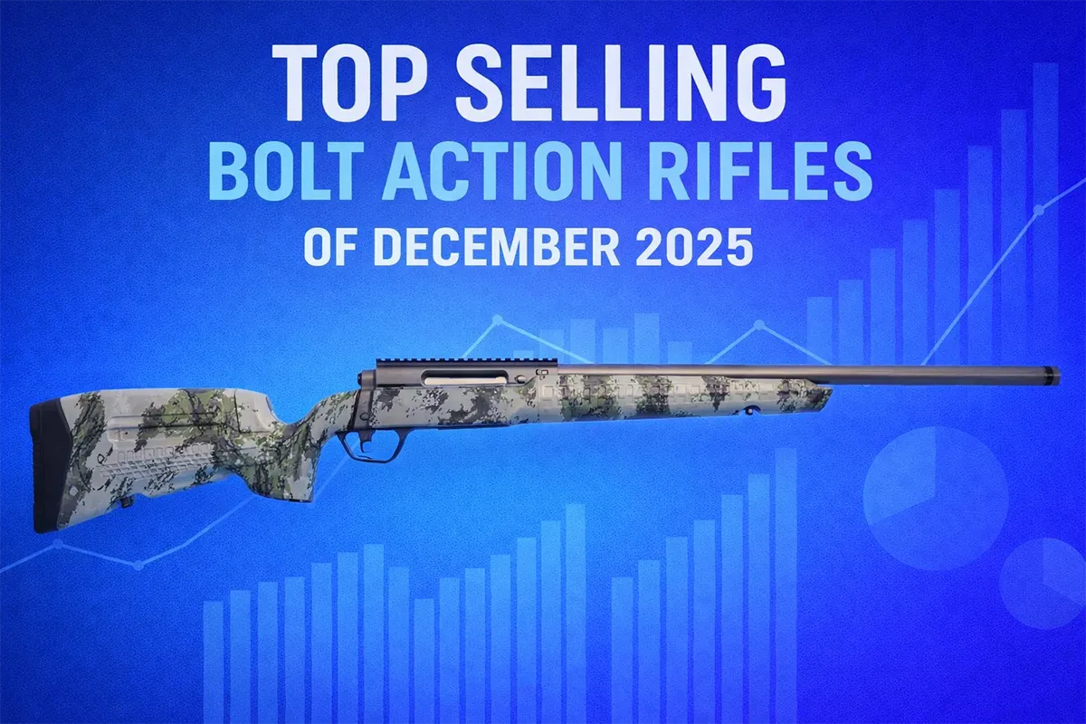 Top Selling Bolt Action Rifles: New GunBroker Market Share and Median Prices (December 2025)