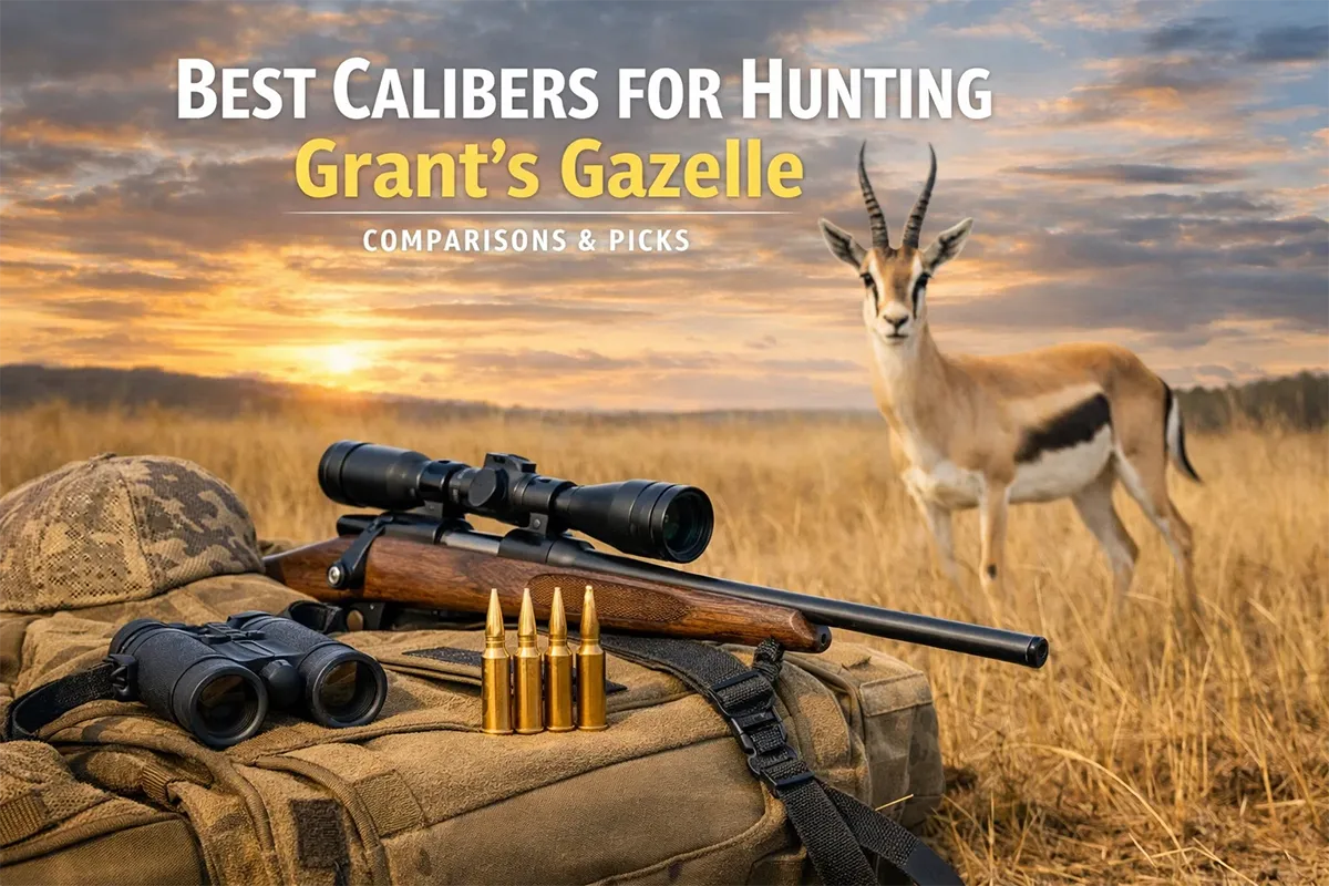 Best Calibers for Hunting Grant’s Gazelle: Comparisons & Picks