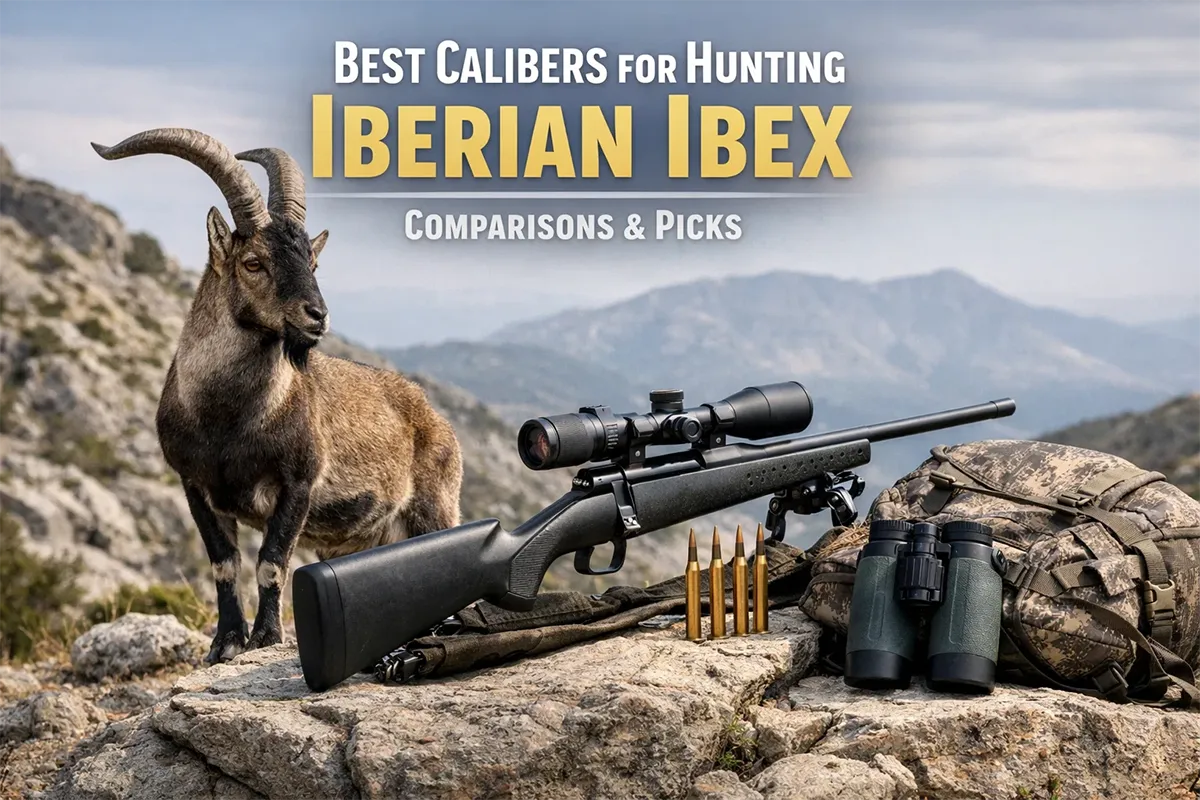 Best Calibers for Hunting Iberian Ibex: Comparisons & Picks