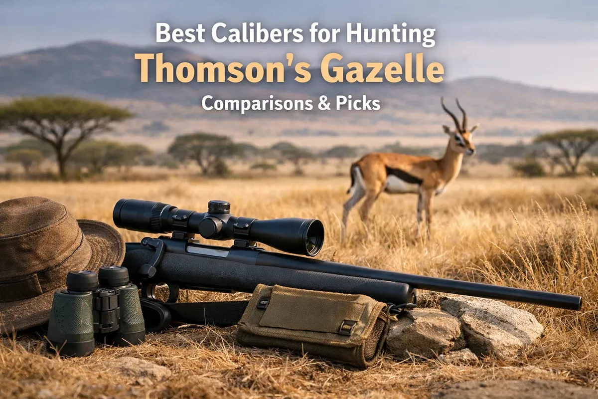 Best Calibers for Hunting Thomson’s Gazelle: Comparisons & Picks
