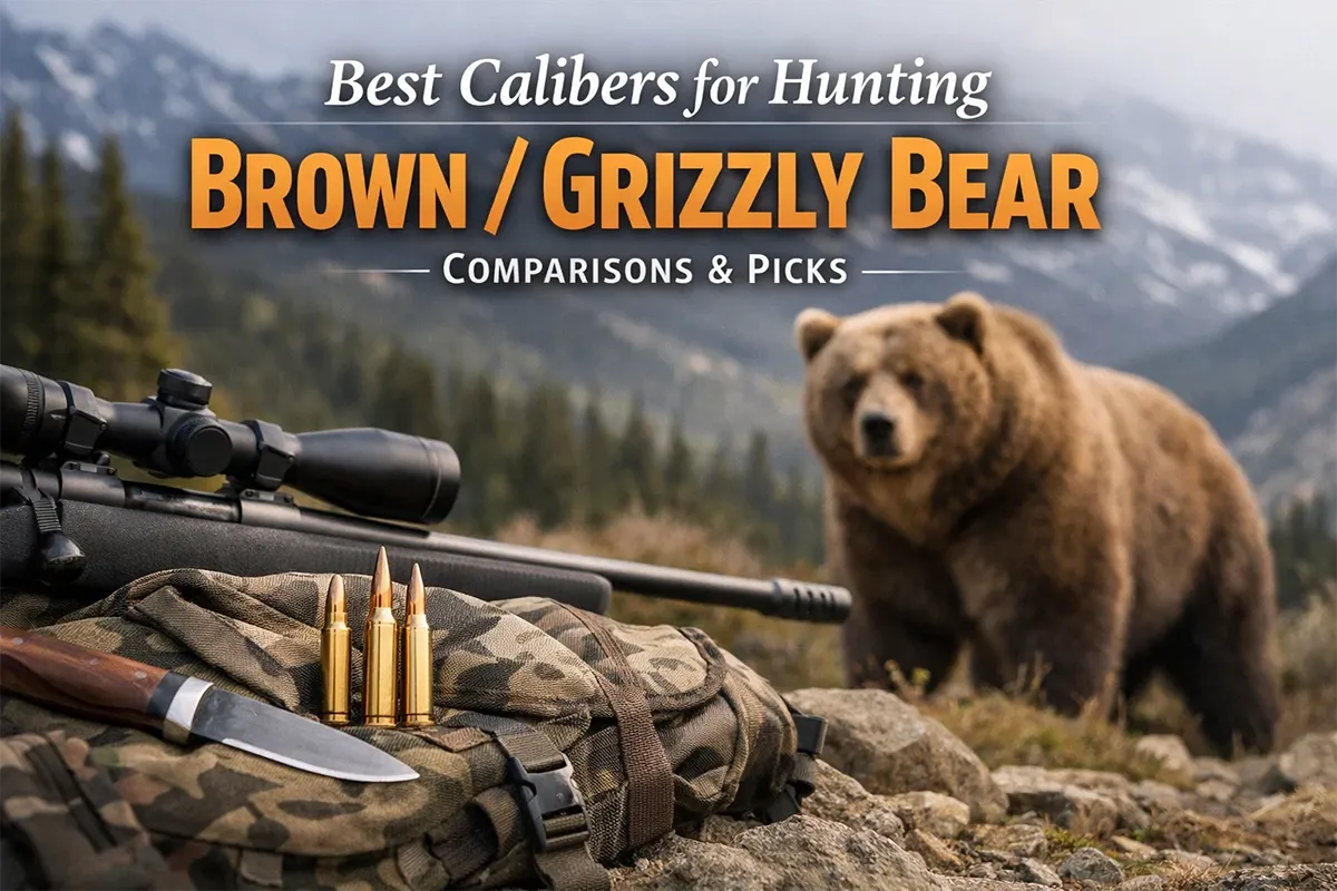 Best Calibers for Hunting Brown/Grizzly Bear: Comparisons & Picks