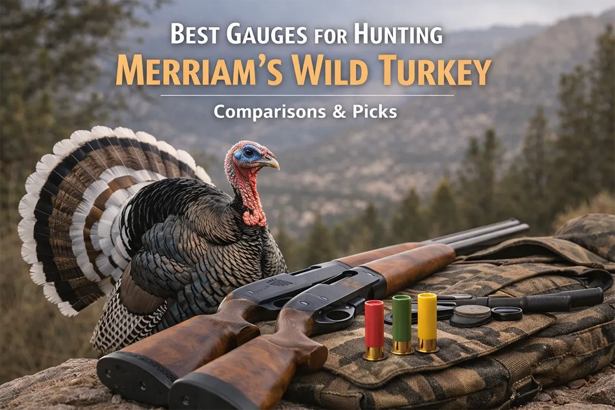 Best Gauges for Hunting Merriam’s Wild Turkey: Comparisons & Picks