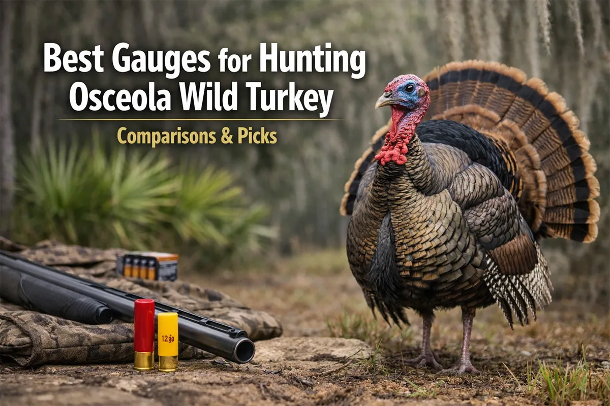 Osceola wild turkey hunting shotgun gauges and turkey loads