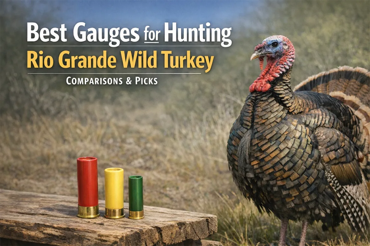 Rio Grande wild turkey hunting gauges comparison