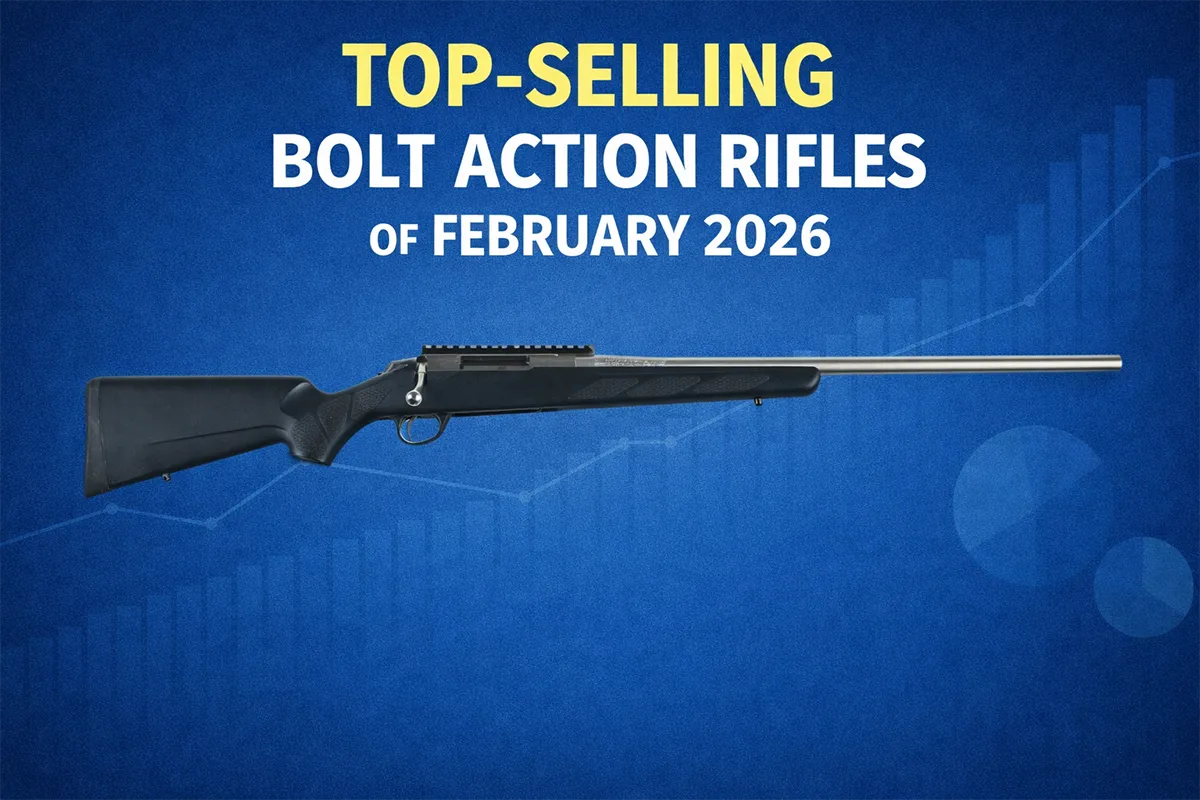 Top Selling Bolt Action Rifles in February 2026: What GunBroker Data Shows
