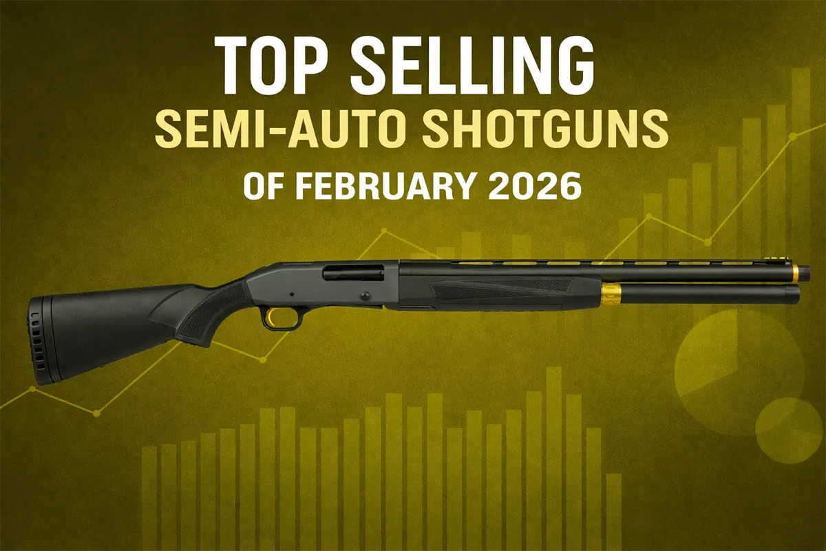 Top Selling Semi Auto Shotguns (New) on GunBroker for February 2026